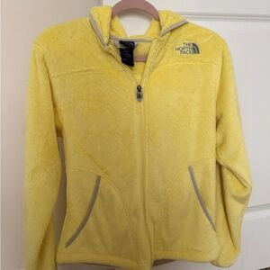The North Face osito zip up hoodie